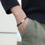 BSS1148 STAINLESS STEEL BRACELET WITH ID PLATE