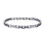 BSS1160 STAINLESS STEEL & HEMATITE BRACELET