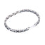 BSS1163 STAINLESS STEEL & HEMATITE BRACELET