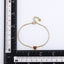 BSS1167 STAINLESS STEEL BRACELET WITH HEART CHARM