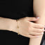 BSS1169 STAINLESS STEEL BRACELET WITH HEART CHARM