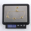 BSS1169 STAINLESS STEEL BRACELET WITH HEART CHARM
