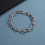 BSS1172 STAINLESS STEEL CHUNKY U-SHAPE HORSE SHOE CHAIN BRACELET