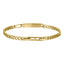 BSS1176 STAINLESS STEEL CURB CHAIN BRACELET WITH ID PLATE&CZ