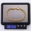 BSS1182 STAINLESS STEEL ROPE CHAIN BRACELET
