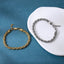 BSS1182 STAINLESS STEEL ROPE CHAIN BRACELET
