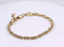 BSS1183 STAINLESS STEEL SLIM ROPE CHAIN BRACELET