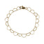 BSS1187 STAINLESS STEEL HEART CHAIN BRACELET