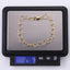 BSS1187 STAINLESS STEEL HEART CHAIN BRACELET