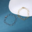 BSS1187 STAINLESS STEEL HEART CHAIN BRACELET