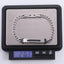BSS1207 STAINLESS STEEL ID PLATE BRACELET WITH CZ