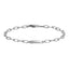 BSS1256 STAINLESS STEEL ID PLATE BRACELET