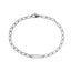BSS1256 STAINLESS STEEL ID PLATE BRACELET