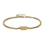 BSS1257 STAINLESS STEEL BRACELET WITH BAR