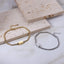 BSS1257 STAINLESS STEEL BRACELET WITH BAR