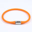 BSS232 STAINLESS STEEL BRACELET WITH SILICON