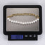 BSS904 STAINLESS STEEL BRACELET WITH SHELL PEARL AAB CO..