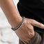 BSS905 STAINLESS STEEL BRACELET WITH SHELL PEARL