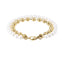 BSS906 STAINLESS STEEL BRACELET WITH SHELL PEARL AAB CO..