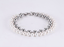 BSS906 STAINLESS STEEL BRACELET WITH SHELL PEARL AAB CO..
