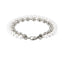 BSS906 STAINLESS STEEL BRACELET WITH SHELL PEARL AAB CO..