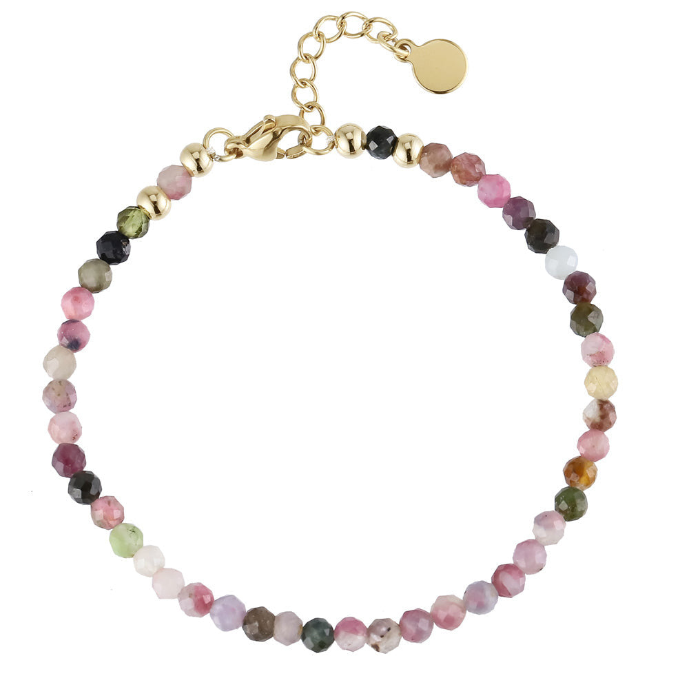 BSS911 NATURAL STONE BRACELET AAB CO..