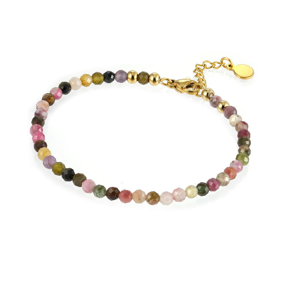 BSS911 NATURAL STONE BRACELET AAB CO..