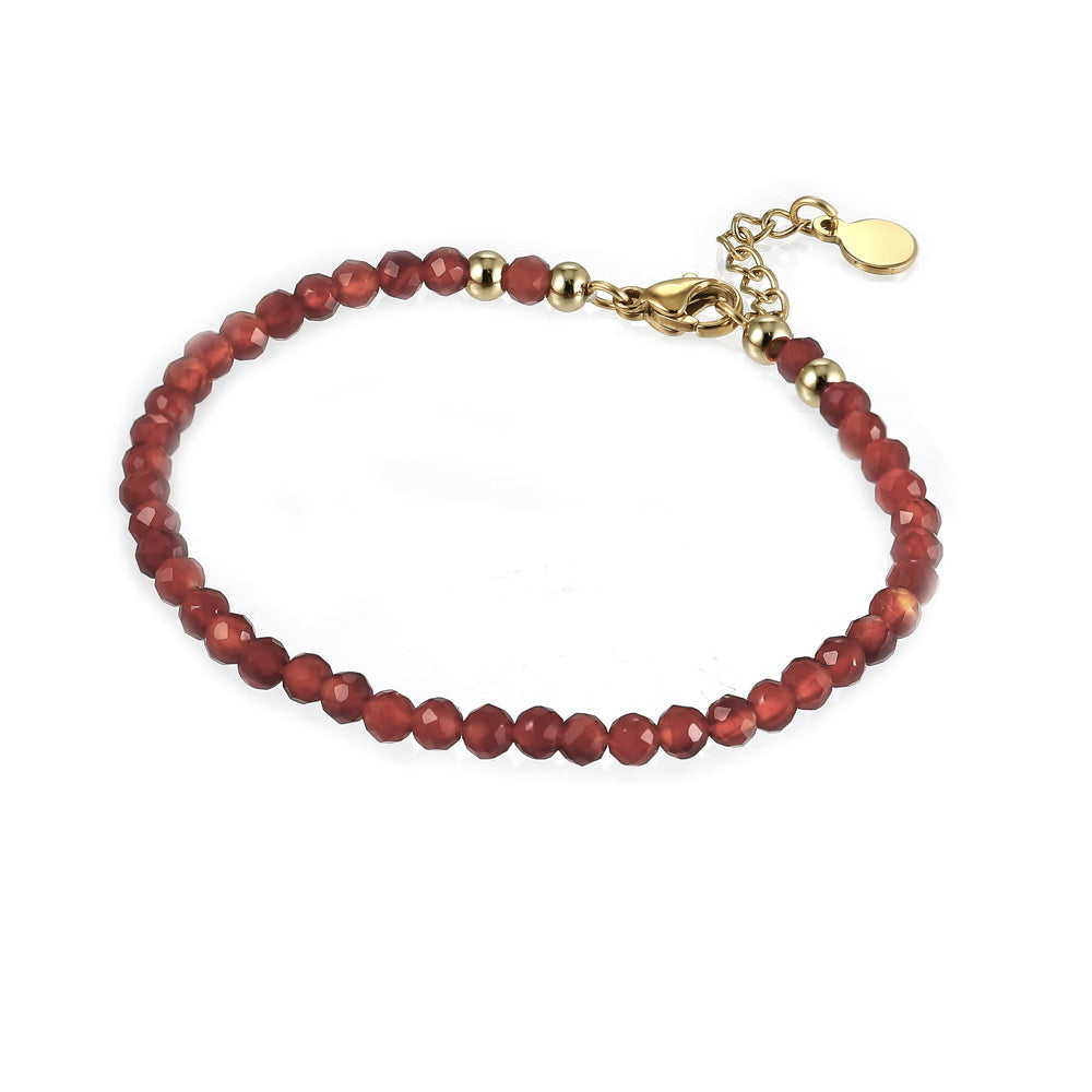 BSS911 NATURAL STONE BRACELET AAB CO..