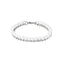 BSS929 STAINLESS STEEL BRACELET WITH SHELL PEARL AAB CO..