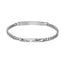 BSS931 STAINLESS STEEL BRACELET WITH CZ AAB CO..