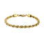 BSS983 STAINLESS STEEL ROPE CHAIN BRACELET