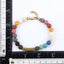 colorful bead bead bracelet stainless steel bracelet