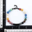 colorful bead bead bracelet stainless steel bracelet