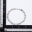 stainless steel jewelry, stainless steel CZ bracelet, lady bracelet