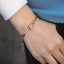 stainless steel jewelry, square cz bracelet, lady jewelry