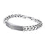 BSS995 STAINLESS STEEL BRACELET WITH BLACK OIL