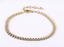 BSS996 STAINLESS STEEL LEAF DESIGN BRACELET
