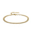 BSS996 STAINLESS STEEL LEAF DESIGN BRACELET