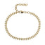 BSS996 STAINLESS STEEL LEAF DESIGN BRACELET