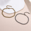 BSS996 STAINLESS STEEL LEAF DESIGN BRACELET
