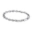 stainless steel bracelet, lip chain design, elegant lady jewelry