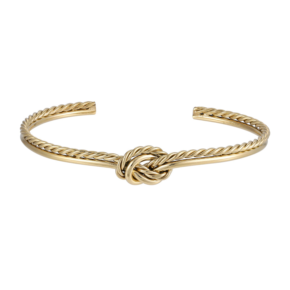 BSSG187 STAINLESS STEEL TWISTED BANGLE AAB CO..