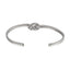 BSSG187 STAINLESS STEEL TWISTED BANGLE AAB CO..