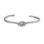 BSSG187 STAINLESS STEEL TWISTED BANGLE AAB CO..