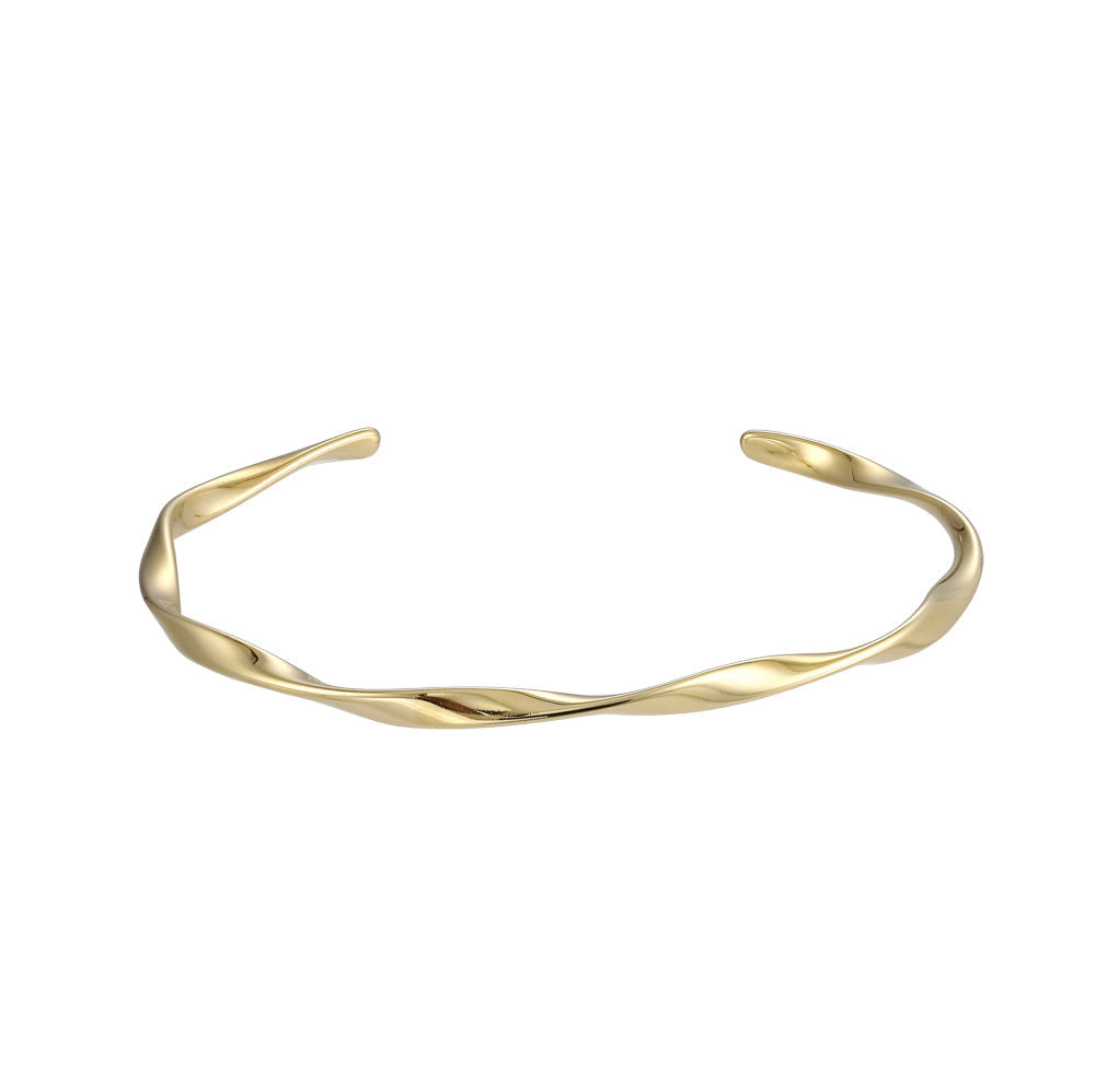 stainless steel jewelry, gold bangle, lady jewelry