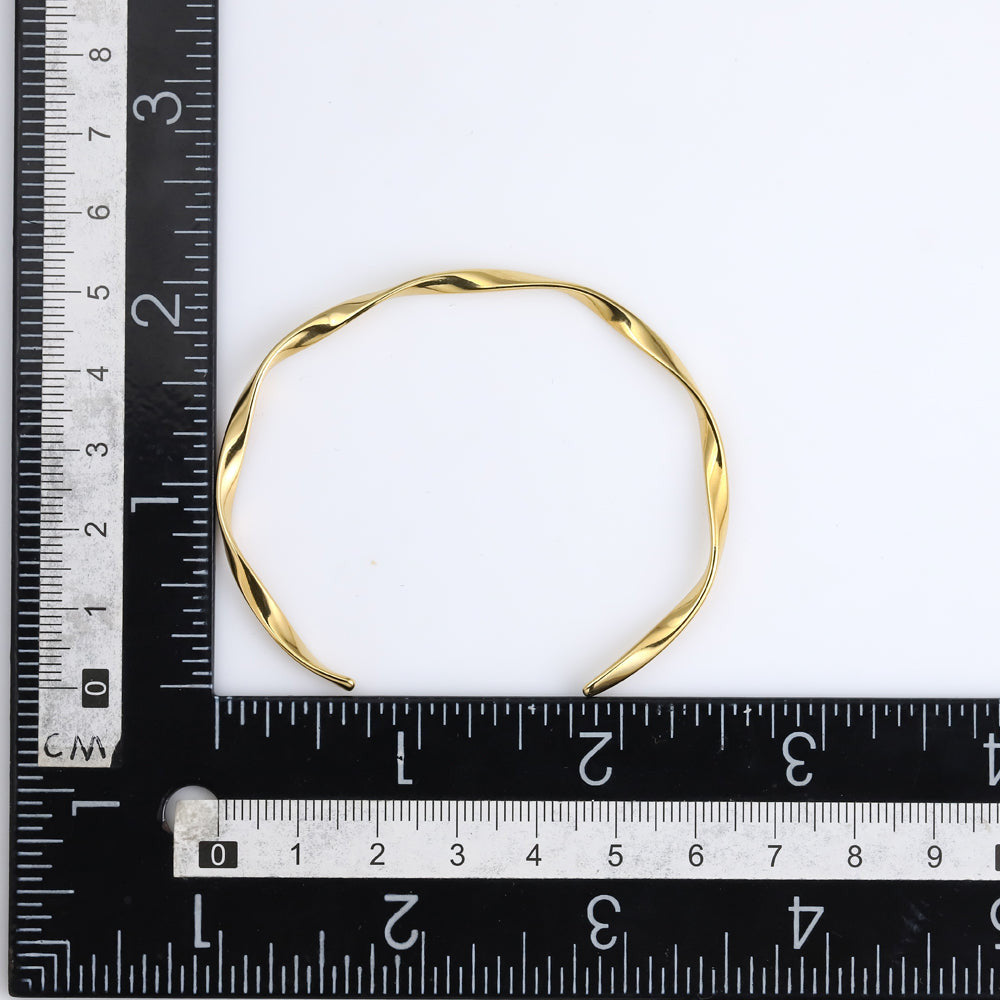 stainless steel jewelry, gold bangle, lady jewelry