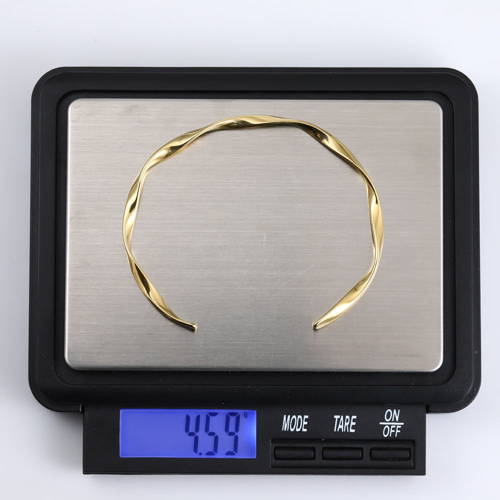 stainless steel jewelry, gold bangle, lady jewelry