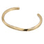 BSSG205 STAINLESS STEEL TWISTED OPEN BANGLE