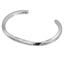 BSSG205 STAINLESS STEEL TWISTED OPEN BANGLE