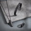 PSS1324 STAINLESS STEEL LEATHER LOOKING PENDANT